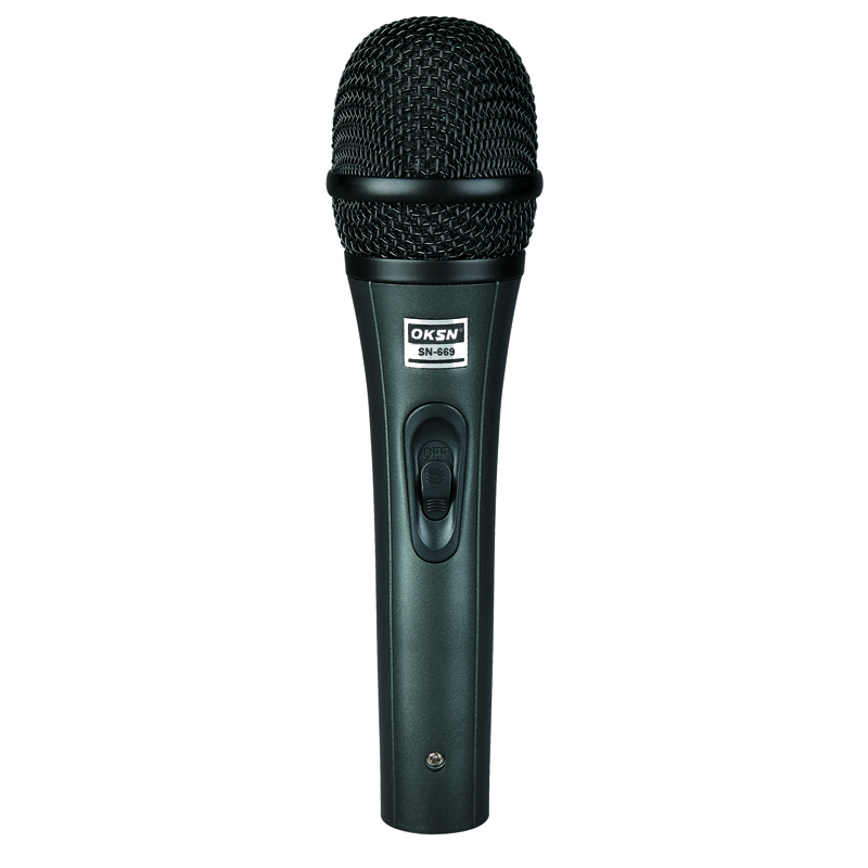 SN-669 New arrival standard wired portable microphone