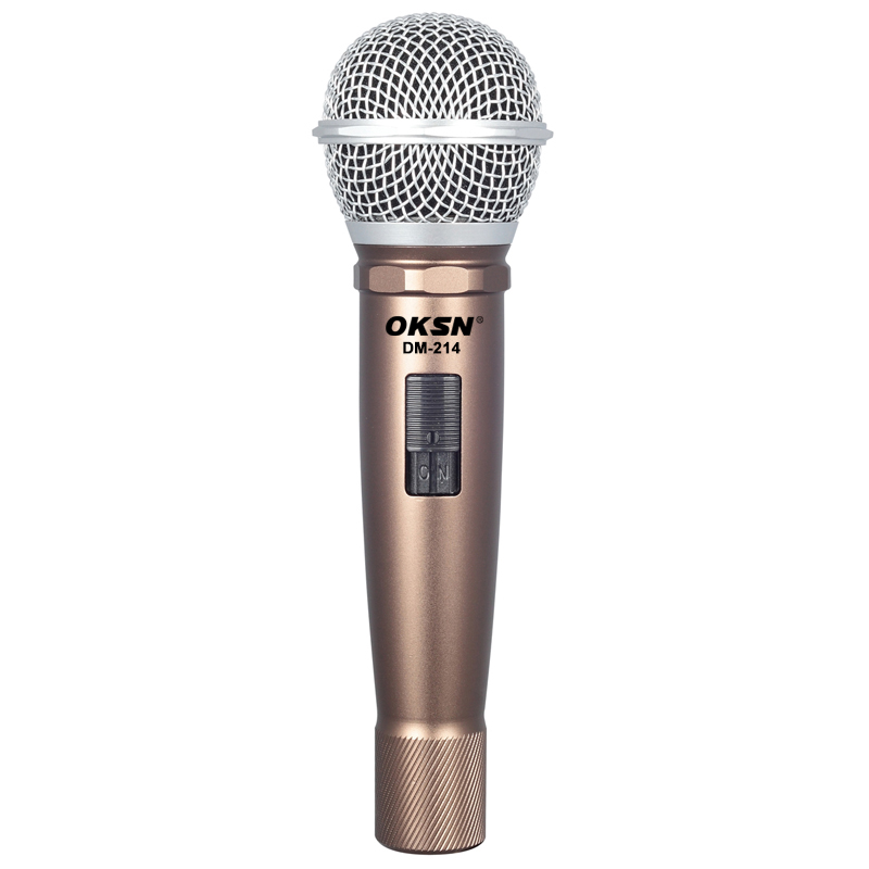 DM-214 Enping factory Wired Microphone handheld dynamic microphone 