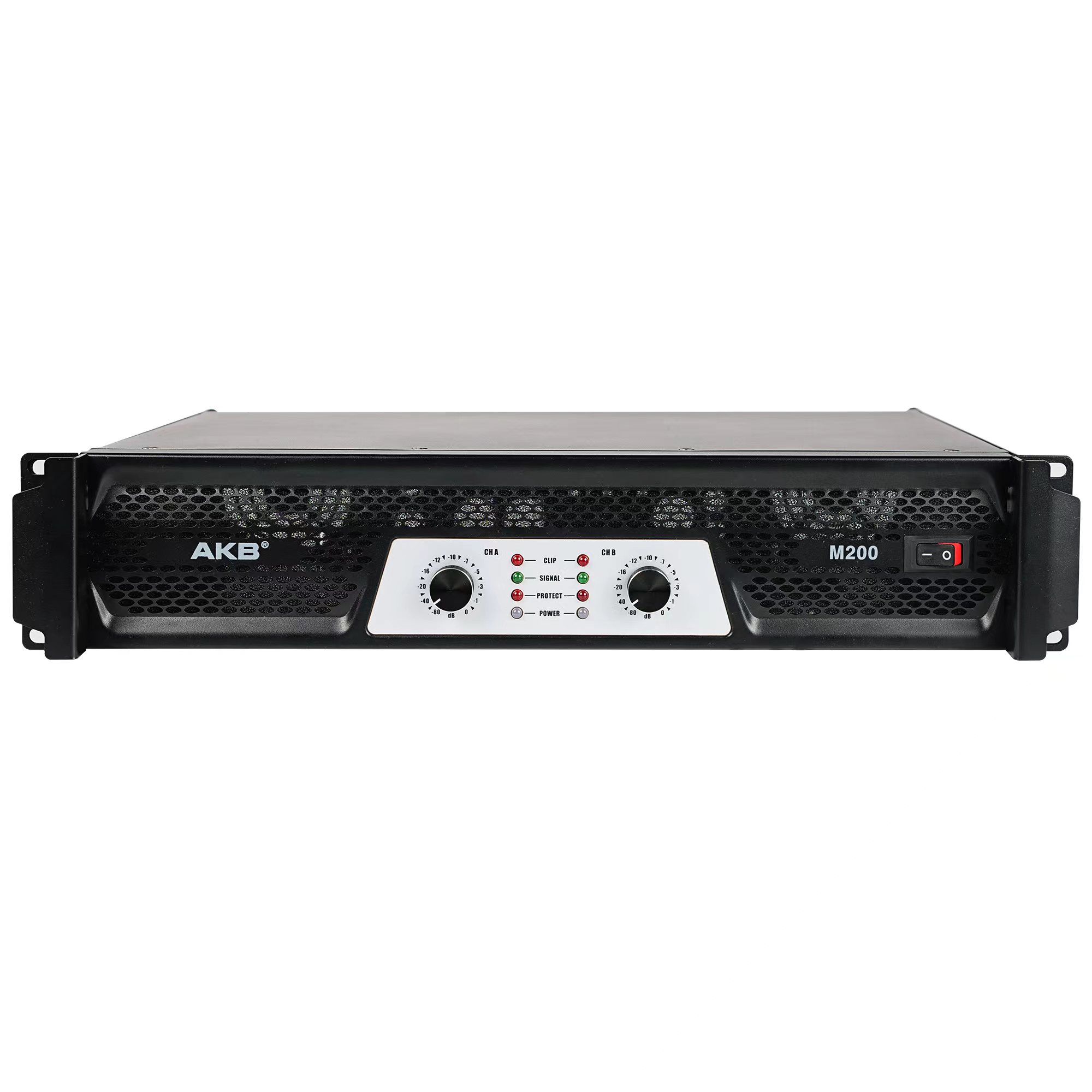 AKB M200 Watt Amp Series Wholesale KTV, Stage Performance High Quality Stereo Professional Amplifier