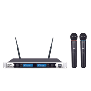 SN-777Ⅲ Dual Channels Karaoke UHF Wireless Microphone System 