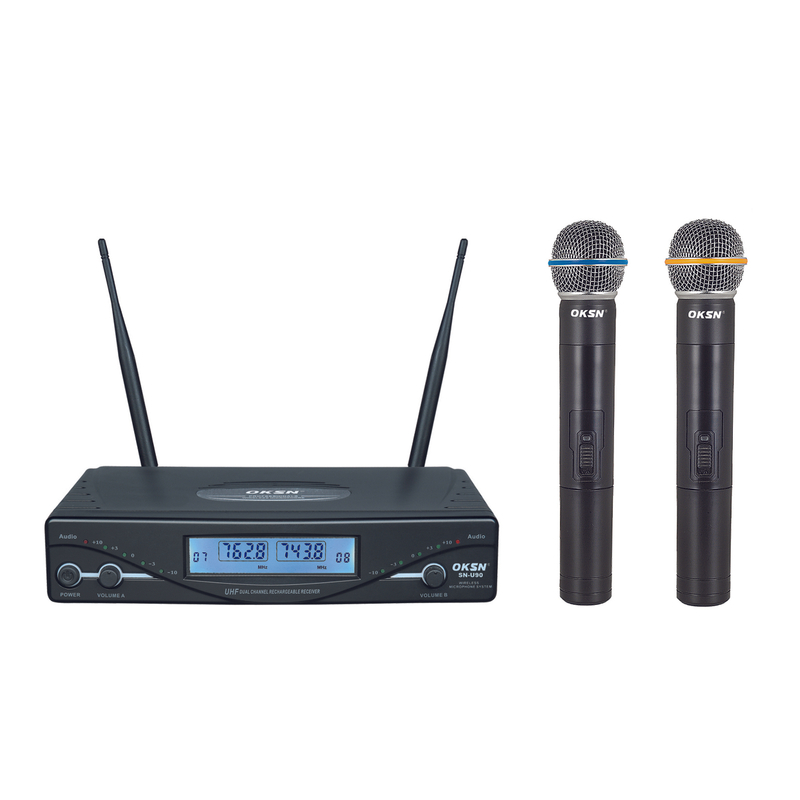 SN-U90 Karaoke UHF Wireless Microphone System 