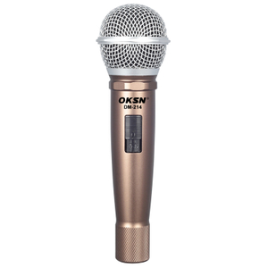 DM-214 China Enping Factory Wired Microphone Handheld Dynamic Microphone 